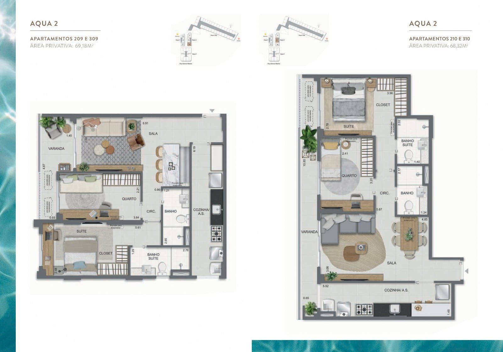 Planta 17 - Aqua Village Catete