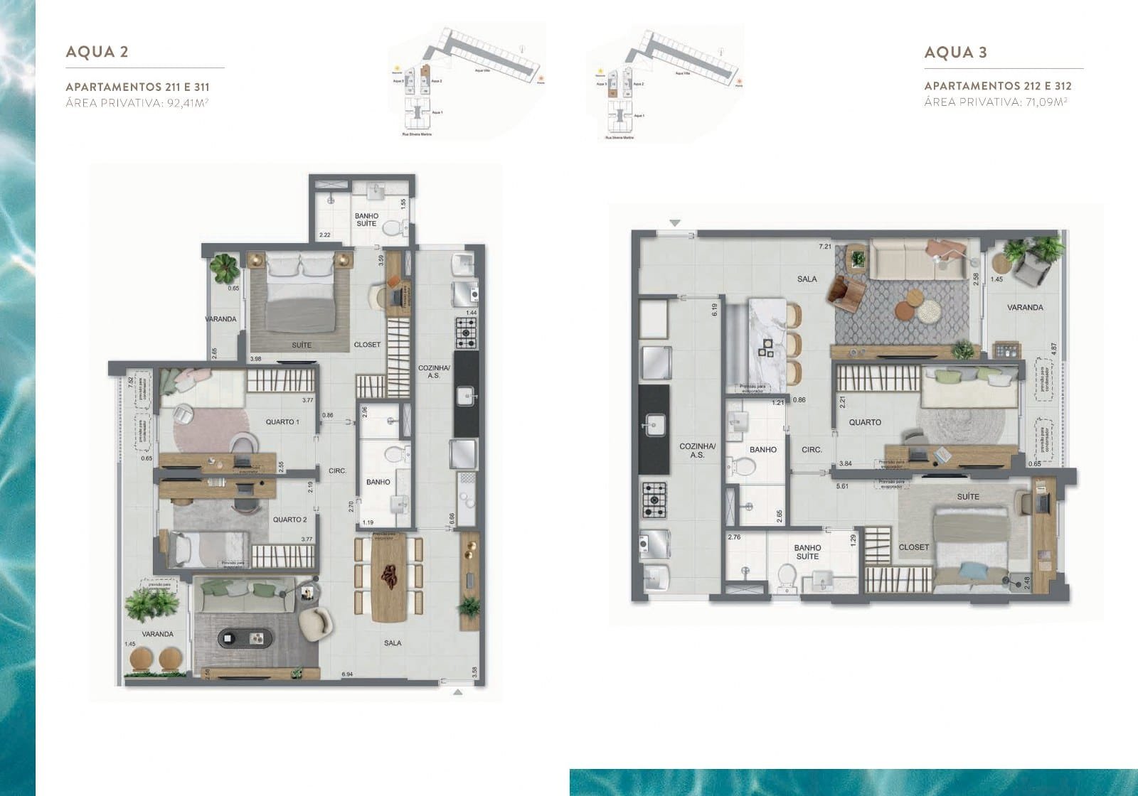 Planta 19 - Aqua Village Catete