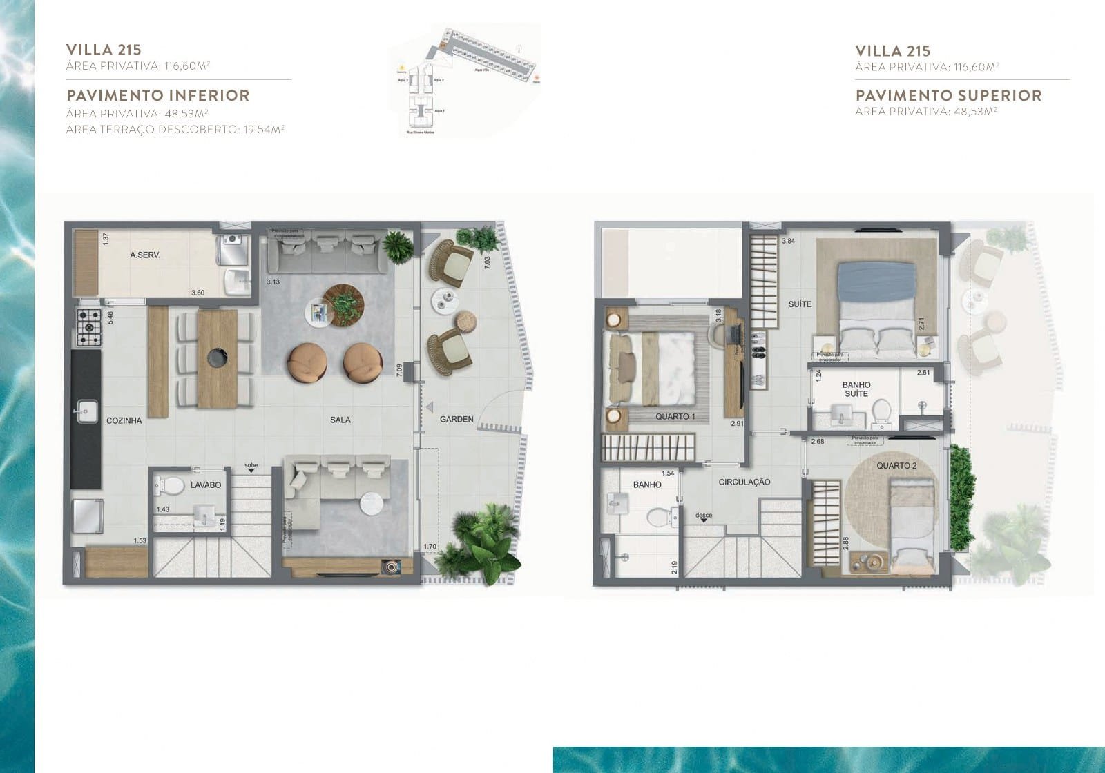 Planta 23 - Aqua Village Catete