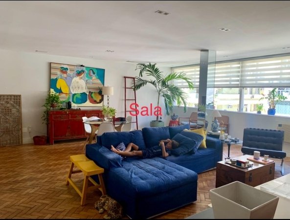 Apartamento 175m2 na Rua Visconde de Pirajá 4 Quartos - Ipanema