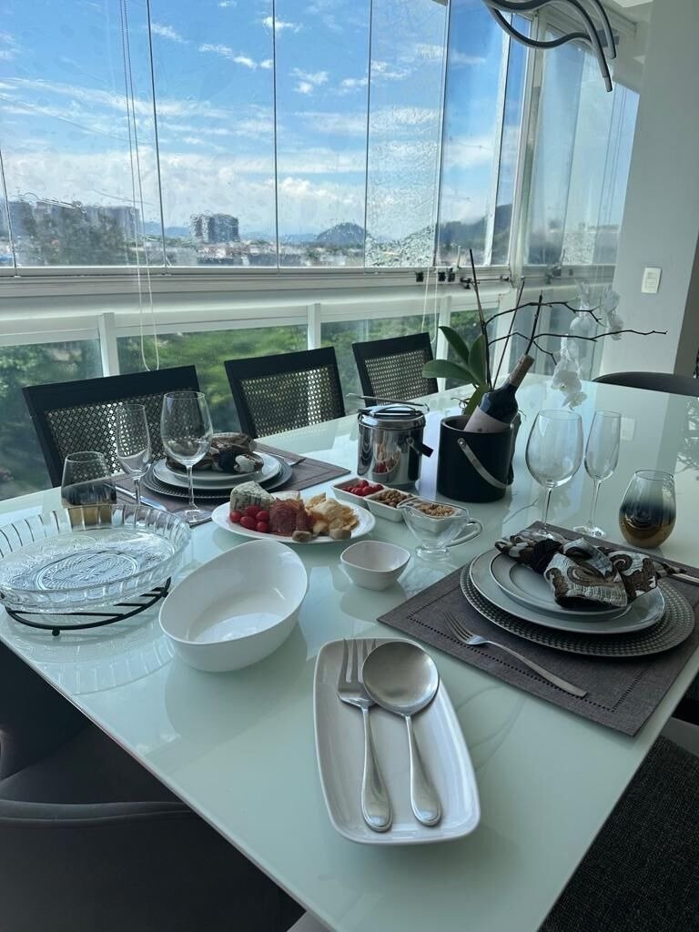 Cobertura na Barra da Tijuca 3 Quartos Av. do Pepê 196m2 Jardim Oceânico