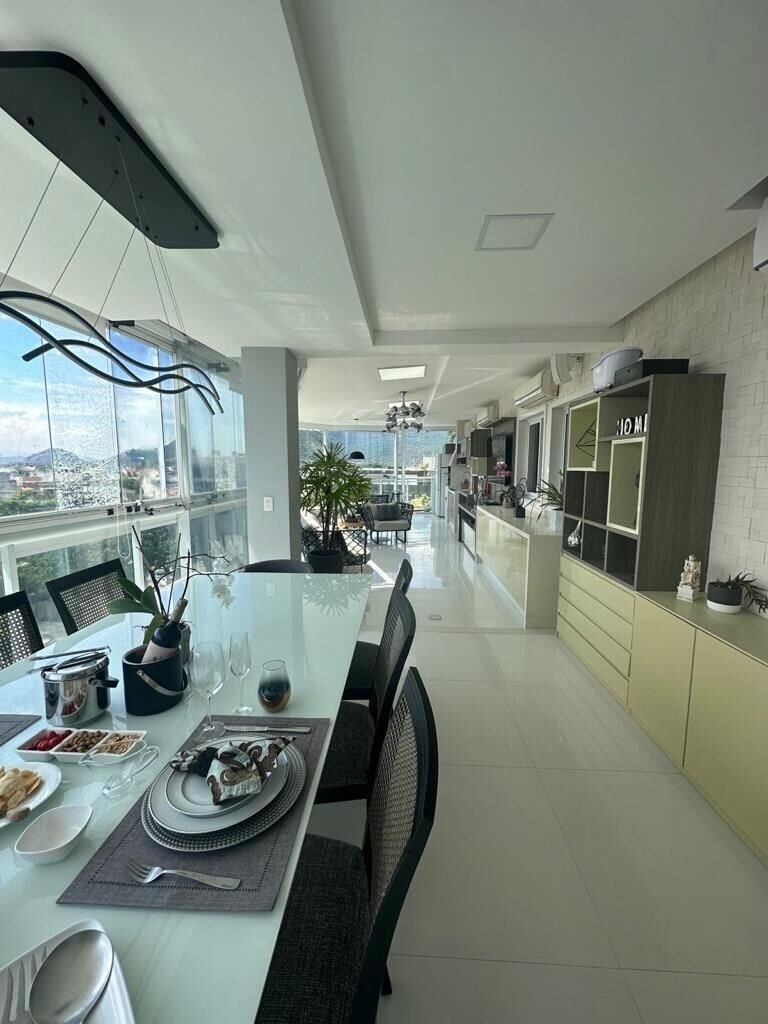 Cobertura na Barra da Tijuca 3 Quartos Av. do Pepê 196m2 Jardim Oceânico