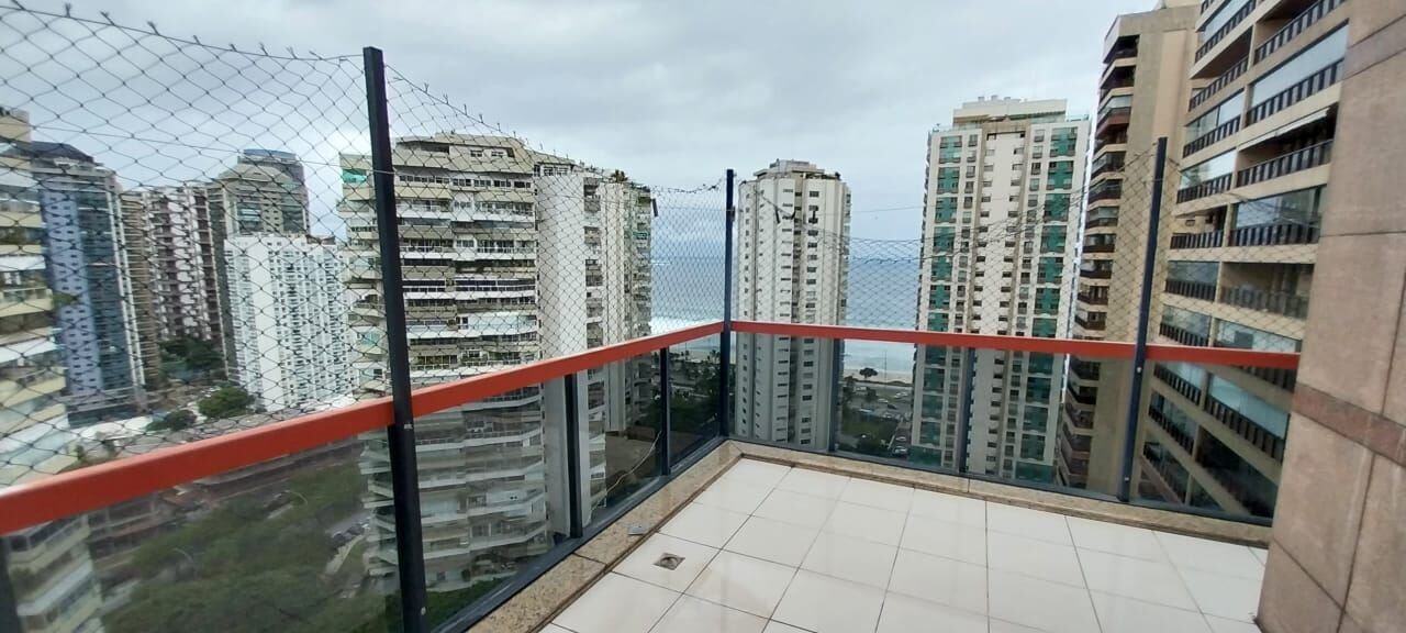 Cobertura na Barra da Tijuca 4 Quartos 251m2 Av. Pref. Dulcídio Cardoso