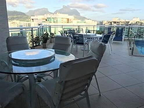 Cobertura na Barra da Tijuca 4 Quartos Av. das Acácias da Penísula 820m2 Fontvieille