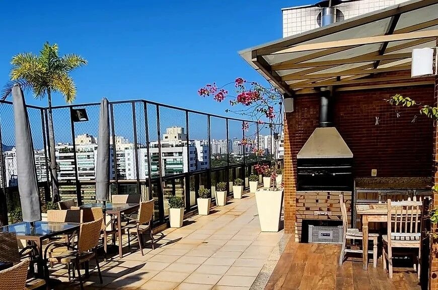 Cobertura na Barra da Tijuca 5 Quartos 447m2 Avenida dos Flamboyants