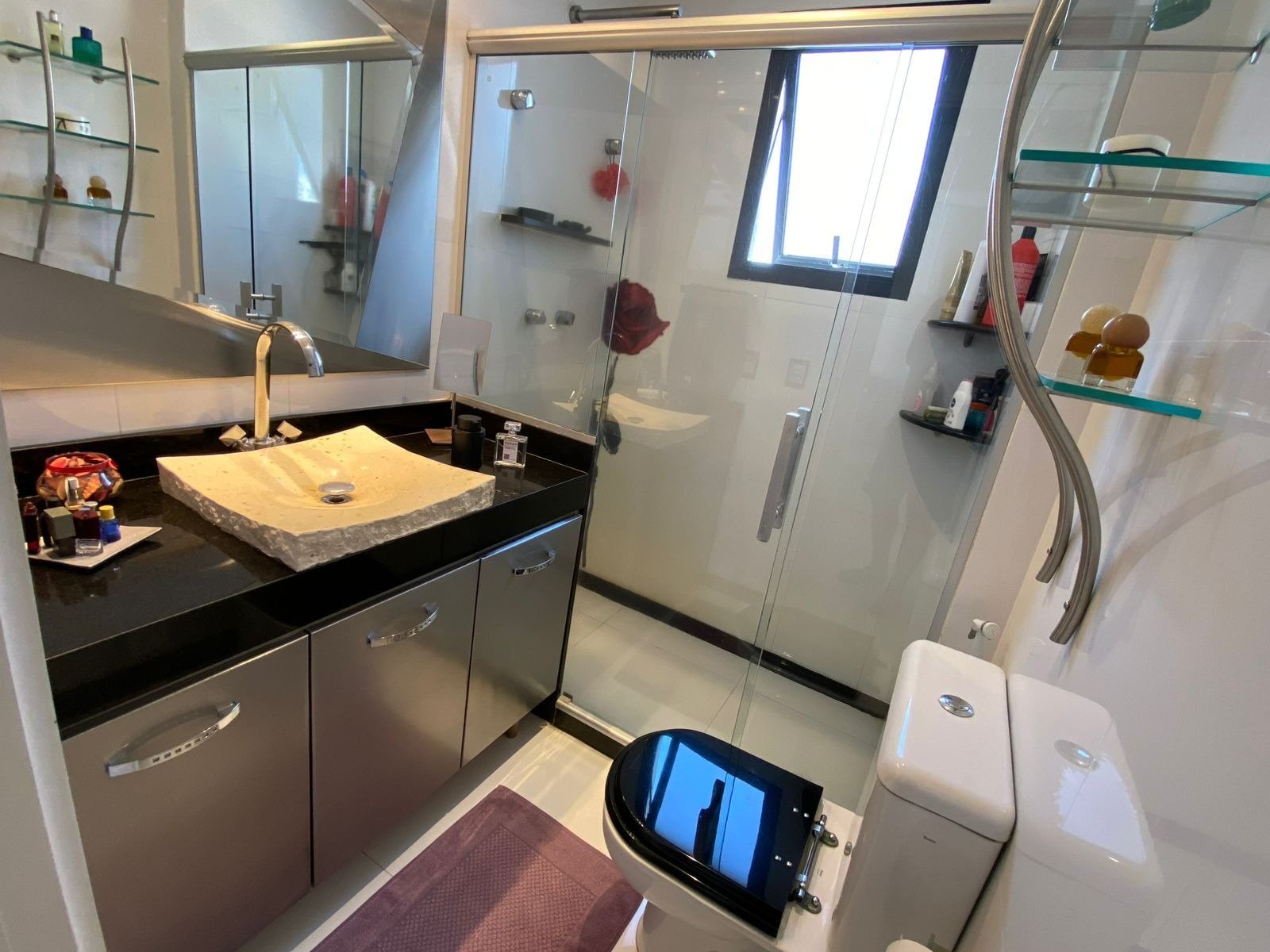 Apartamento na Barra da Tijuca 2 Quartos Av. Lúcio Costa 109m2 Waterways