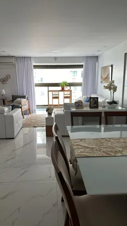 Apartamento na Barra da Tijuca 3 Quartos Av. Lúcio Costa 145m2 Aquabella