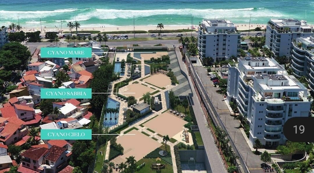 Apartamento na Barra da Tijuca 4 Quartos Av. Lúcio Costa 368m2 Cyano