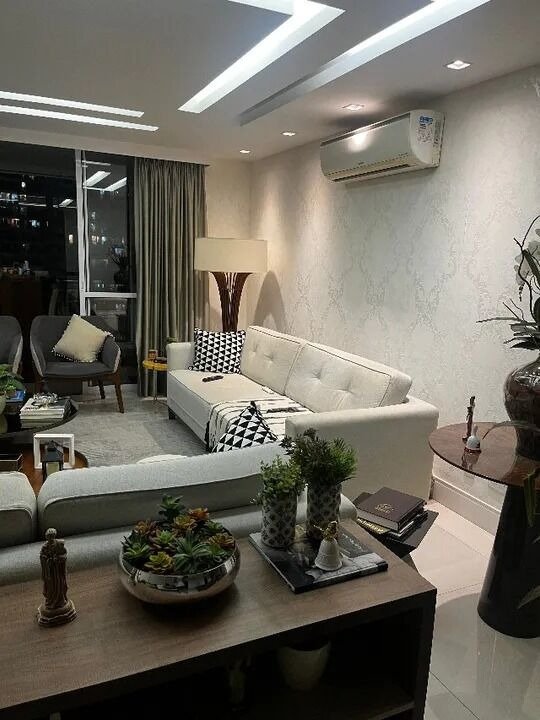 Apartamento na Barra da Tijuca 4 Quartos Av. Vice Pres. José Alencar 166m2 Cidade Jardim Majestic
