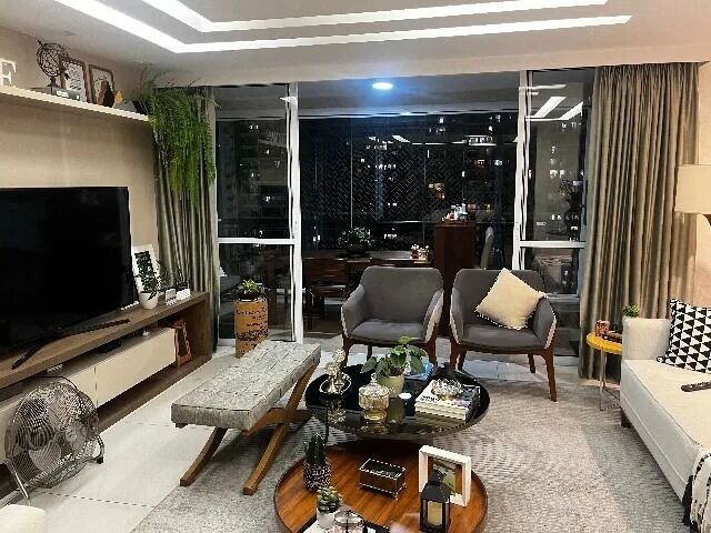 Apartamento na Barra da Tijuca 4 Quartos Av. Vice Pres. José Alencar 166m2 Cidade Jardim Majestic