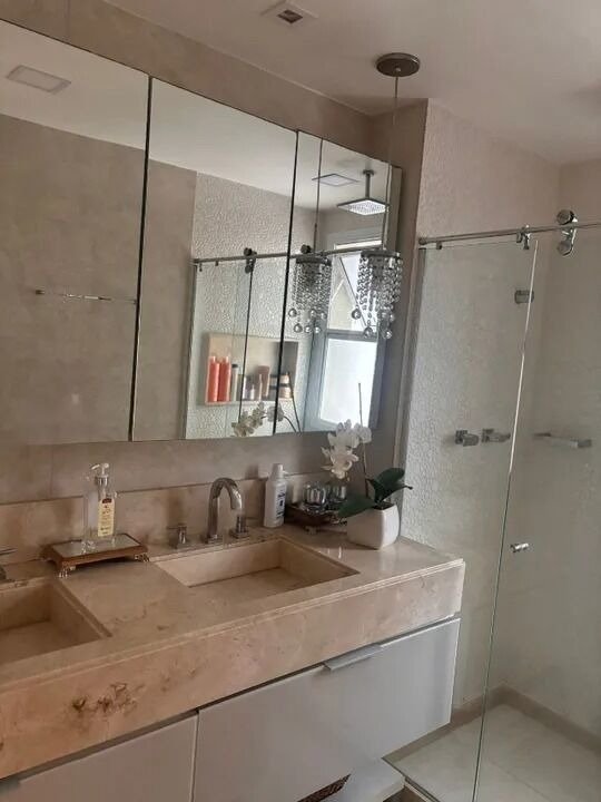 Apartamento na Barra da Tijuca 4 Quartos Av. Vice Pres. José Alencar 166m2 Cidade Jardim Majestic