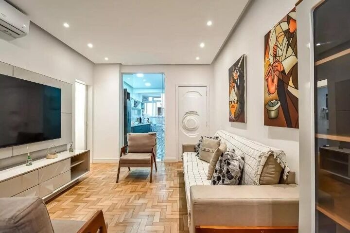 Apartamento em Copacabana 3 Quartos Avenida Atlântica 100m2