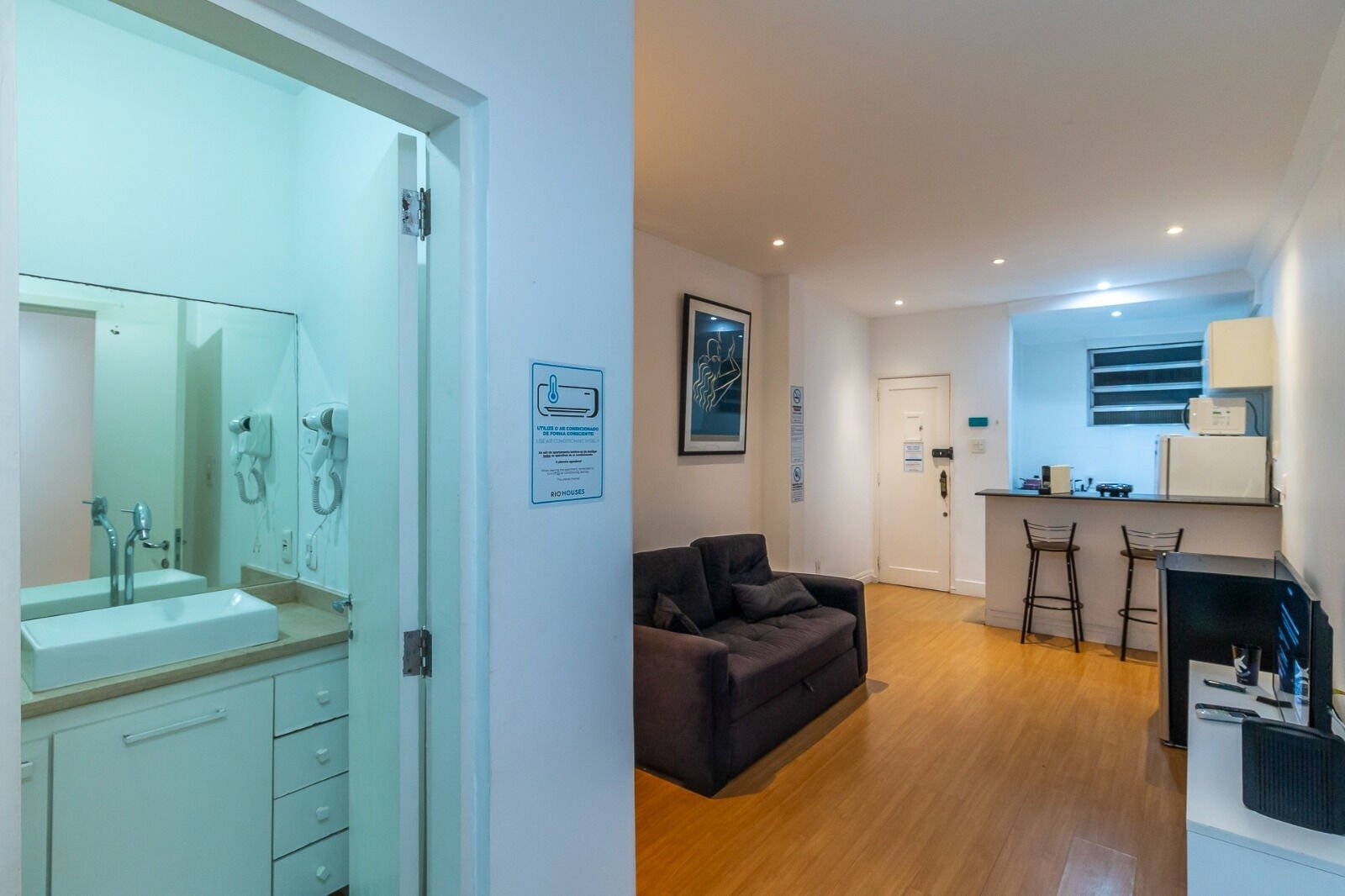 Apartamento em Ipanema 1 Quarto Rua Aníbal de Mendonça 50m2 