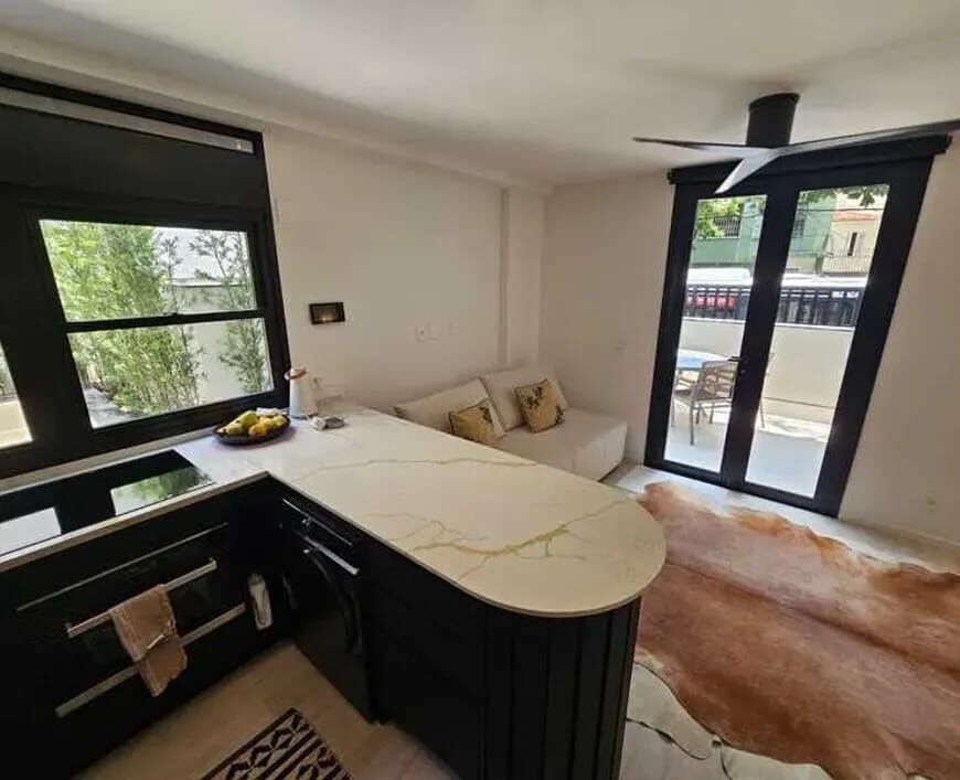 Apartamento Garden no Leblon 1 Quarto Rua San Martin 87m2