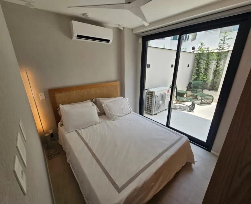 Apartamento Garden no Leblon 1 Quarto Rua San Martin 87m2