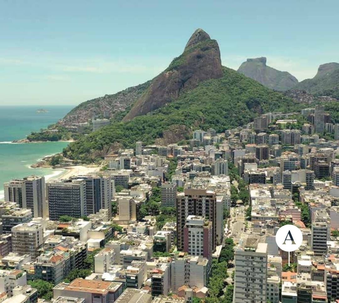 Apartamento no Leblon 1 Quarto João Lira Atobá 58m2