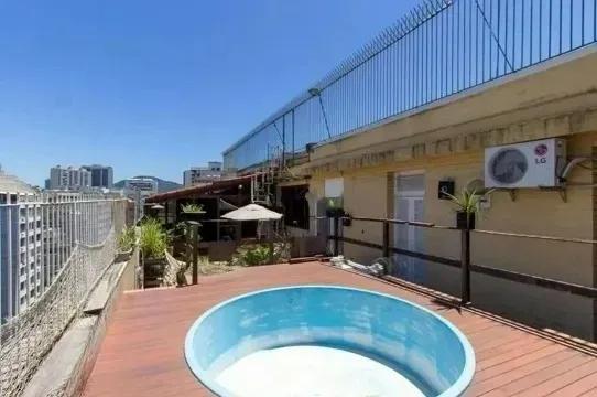 Cobertura no Flamengo 3 Quartos Rua Senador Vergueiro 298m2