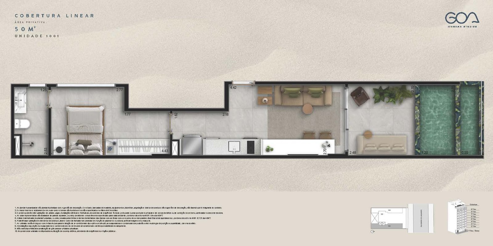 Planta 11 - Goa Ipanema Studios