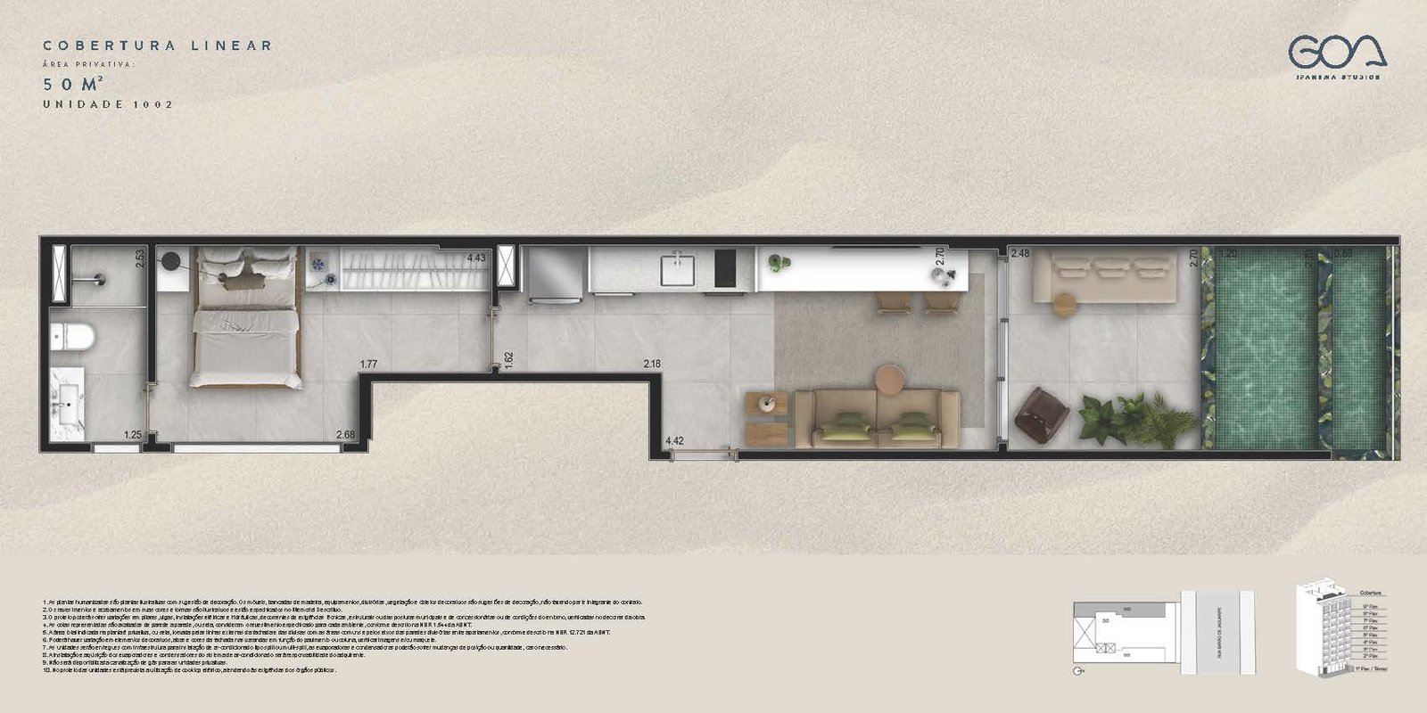 Planta 12 - Goa Ipanema Studios