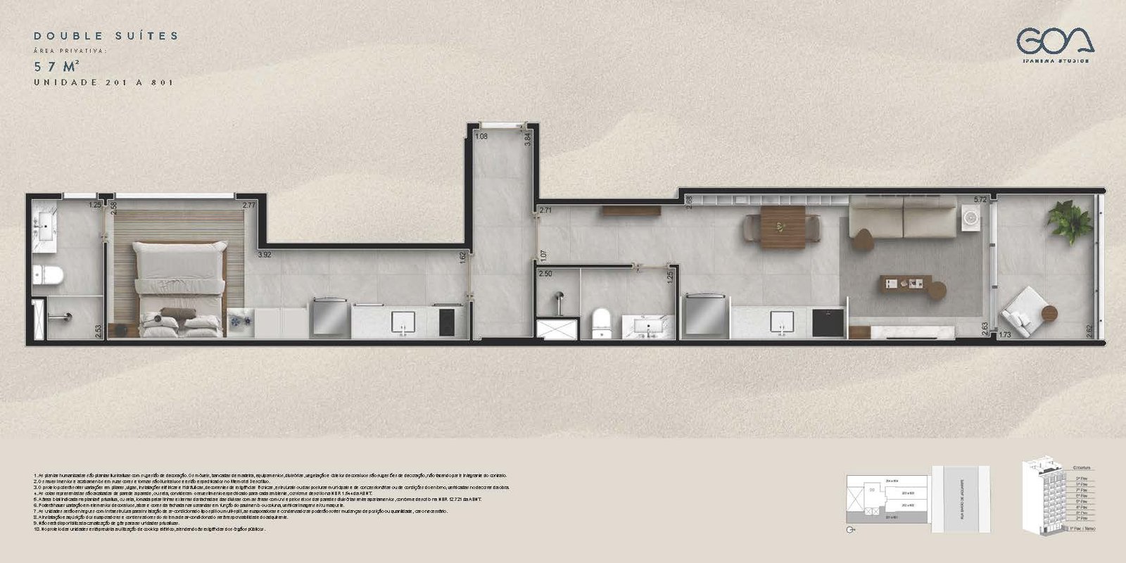 Planta 2 - Goa Ipanema Studios