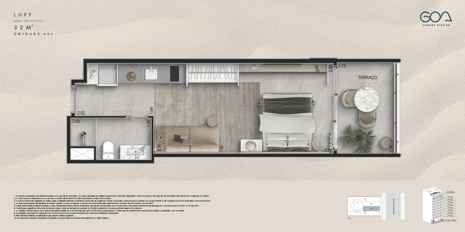 Planta 6 - Goa Ipanema Studios