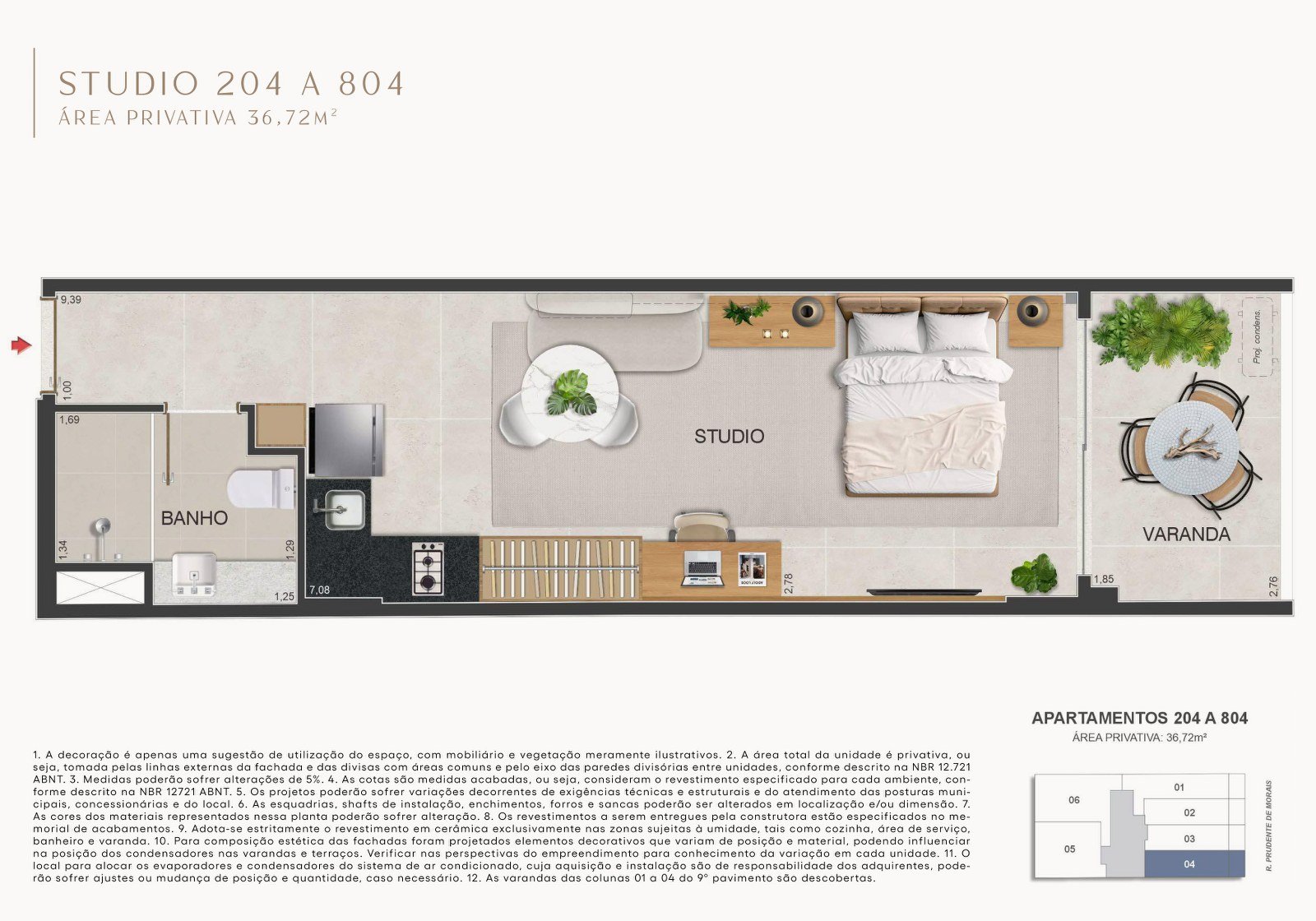 Planta 20 - Orla Ipanema