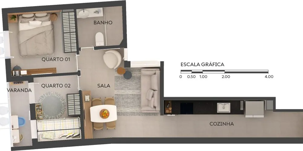 Planta 3 - Duetto Bambina