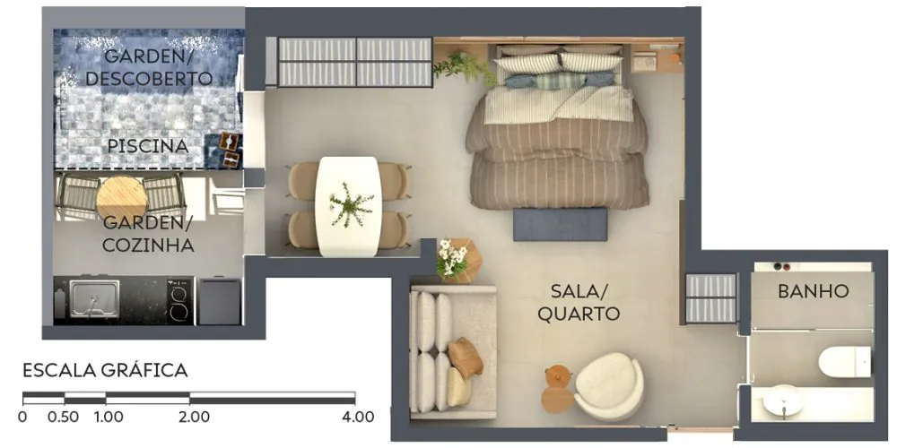 Planta 5 - Duetto Bambina