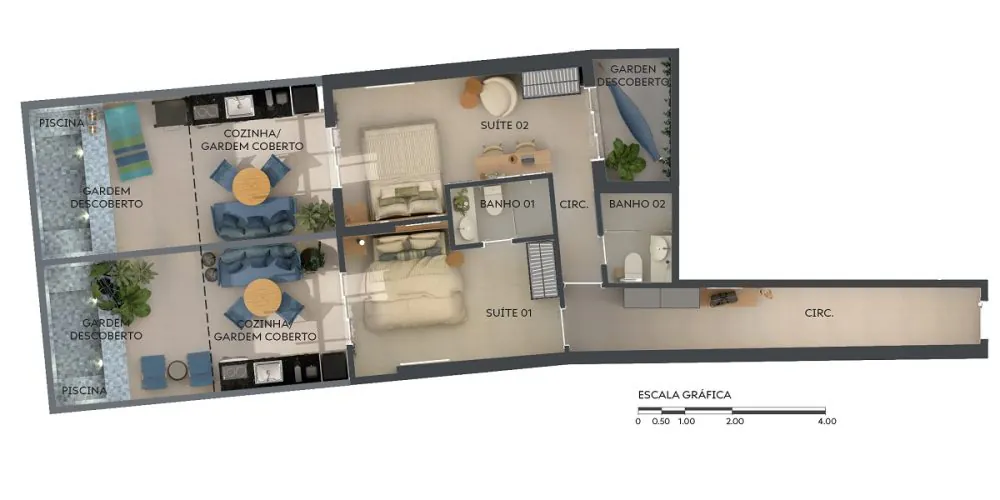 Planta 7 - Duetto Bambina