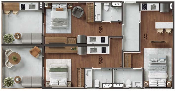 Planta 6 - MoDo Design Living Botafogo