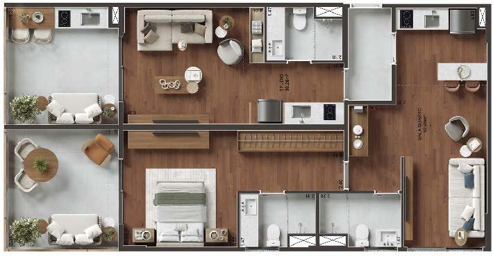 Planta 4 - MoDo Design Living Botafogo