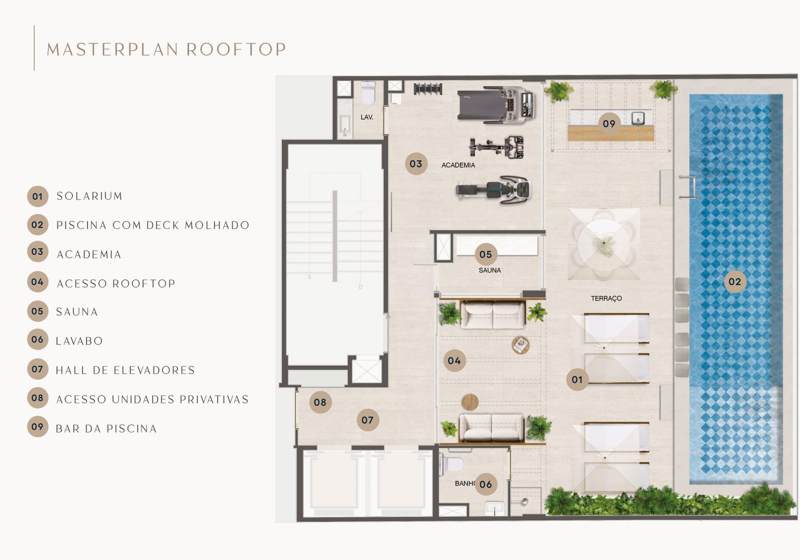 Planta 1 - Orla Ipanema