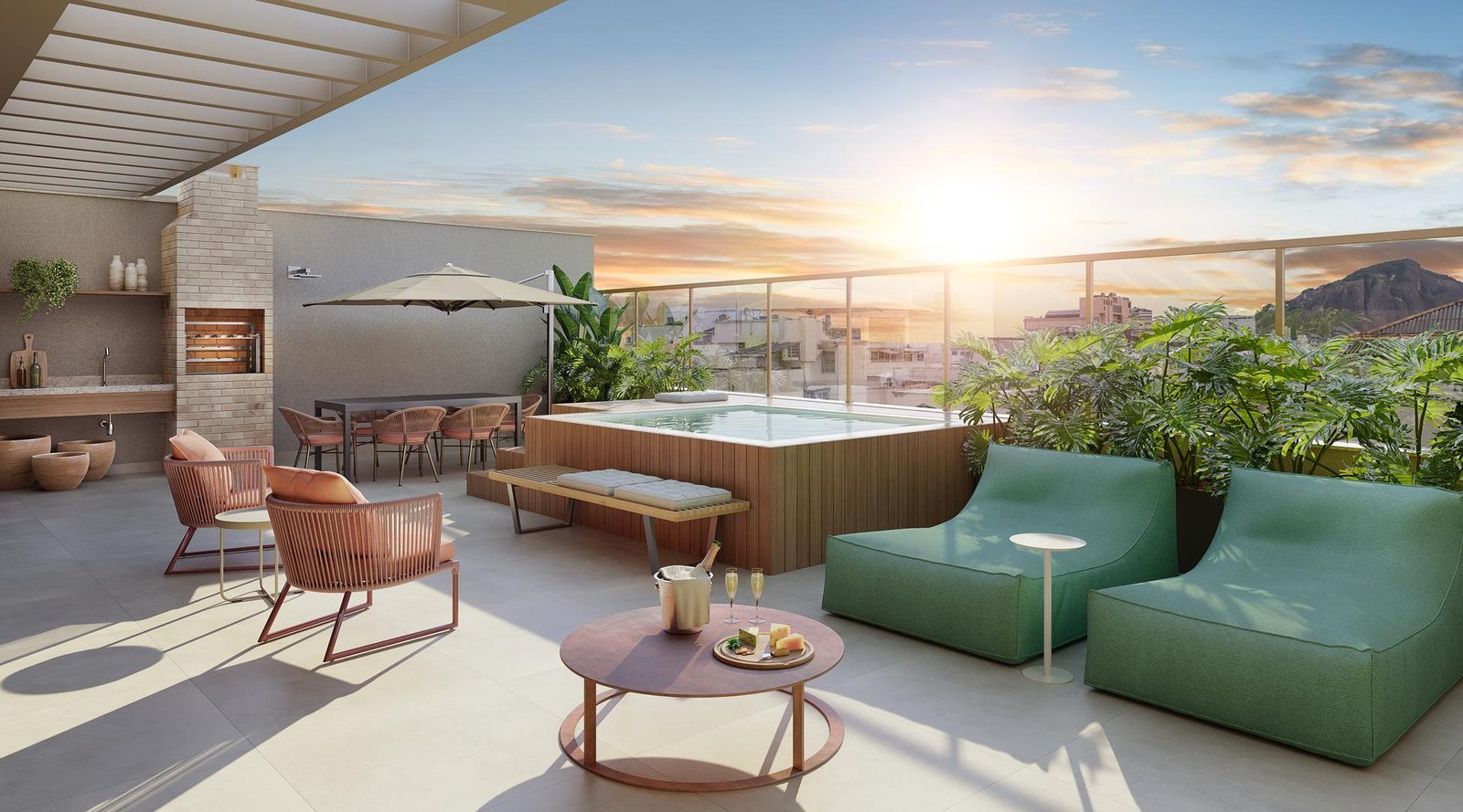 Ambiente Decorado 2 - Be in Rio Praia Copacabana