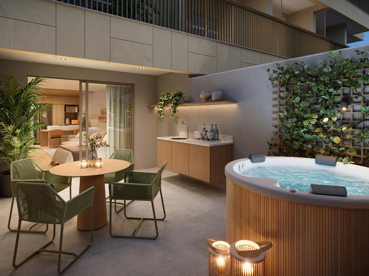 Ambiente Decorado 1 - Be in Rio Praia Copacabana