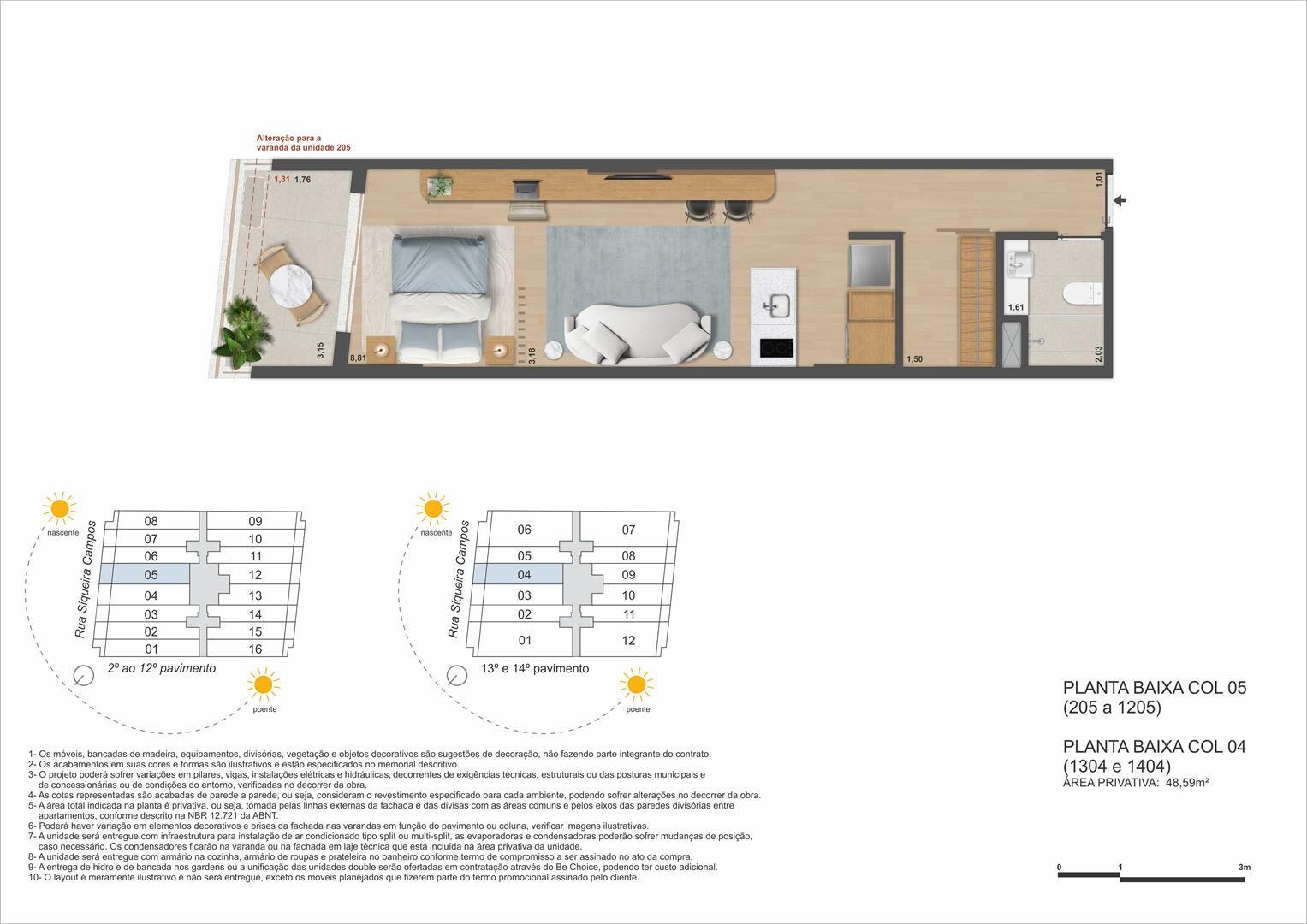 Planta 30 - Be in Rio Praia Copacabana
