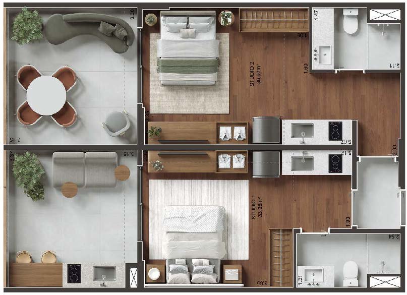 Planta 12 - MoDo Design Living Botafogo