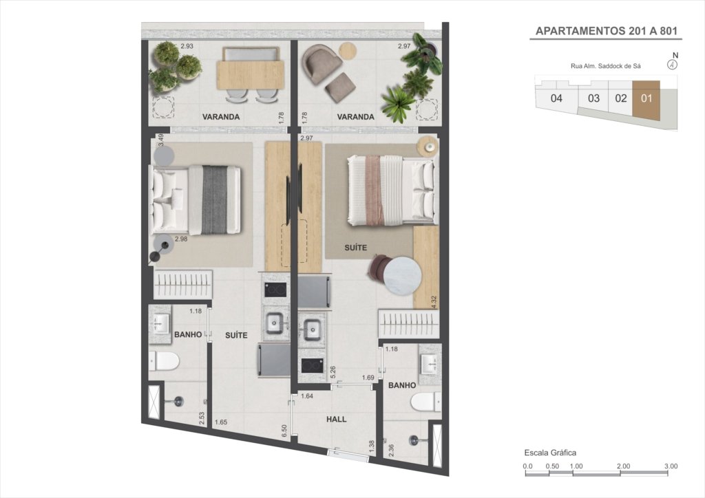 Lançamento Dias Ferreira Leblon Studios Brix Rua 618 Leblon