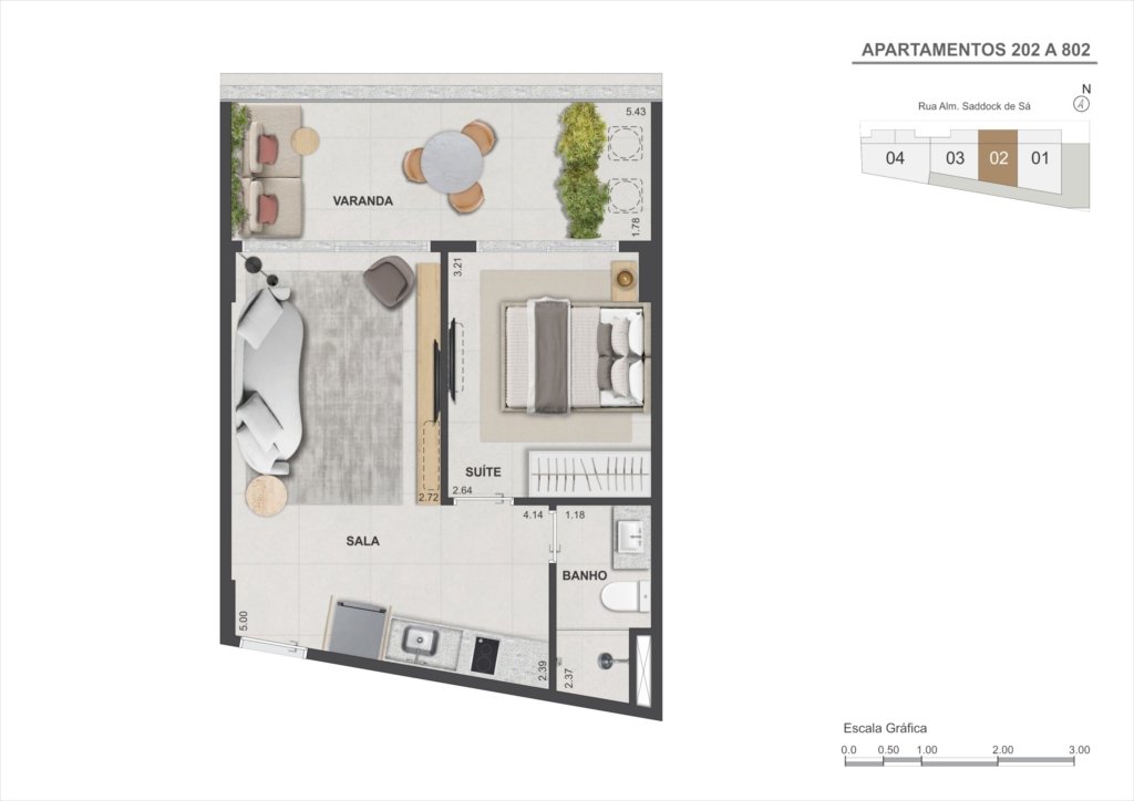 Studios Dias Ferreira Leblon Studios preços plantas 2025 Leblon