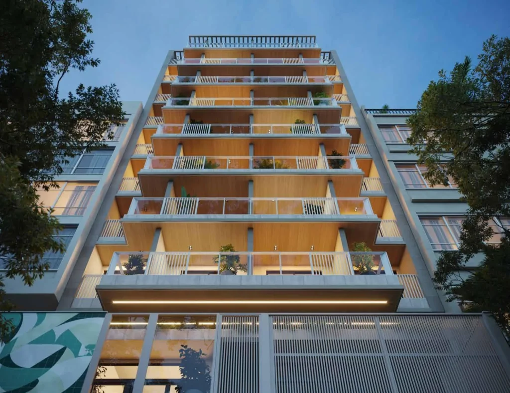 Empreendimento na planta Barão da Torre 662 Ipanema comparação